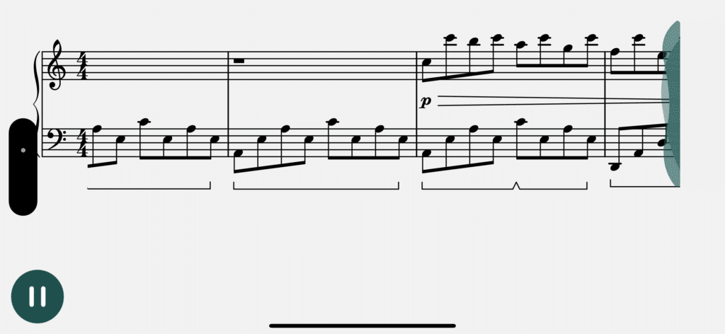 sheet music